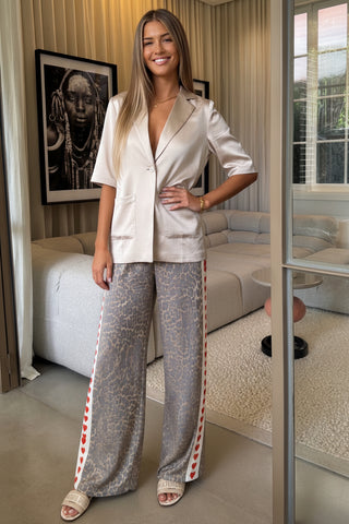 Stala Stone Satin Jacket Jacket Here Come The Sun