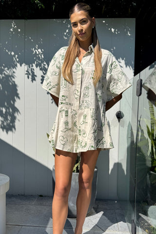 Long Live Cowgirls Playsuit - By Frankie playsuits BY FRANKIE