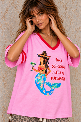 Mermaids & Mags Tee - By Frankie Tops By Frankie