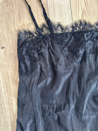 Laura Lace Black Mini Dress - By Frankie DRESSES By Frankie