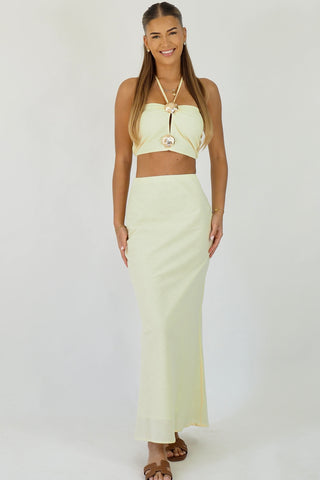 Samantha Yellow Shell Set - By Frankie sets By Frankie