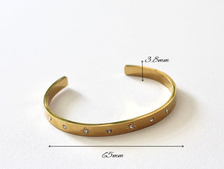 Dallas Stars and Moons 18K Gold Plated Cuff jewellery Sage Collective