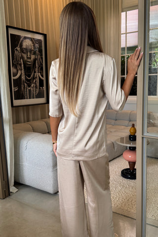 Stala Stone Satin Jacket Jacket Here Come The Sun