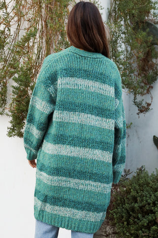 Zena Cardi - Green Outerwear Sage Collective   
