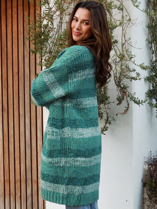 Zena Cardi - Green Outerwear Sage Collective   