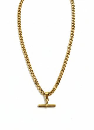 Vintage Inspired Toggle Necklace - 18K Gold Plated Accessories Sage Collective