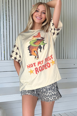 Cowgirl Vibes Tee - By Frankie Tops By Frankie