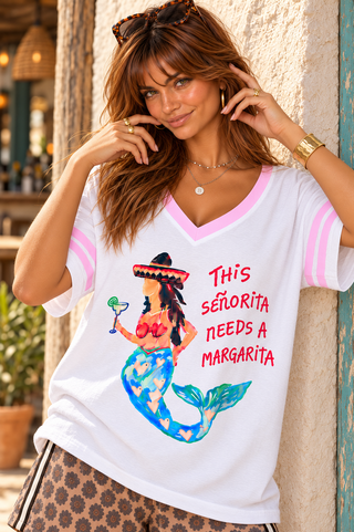 Mermaids & Mags Tee - By Frankie Tops By Frankie