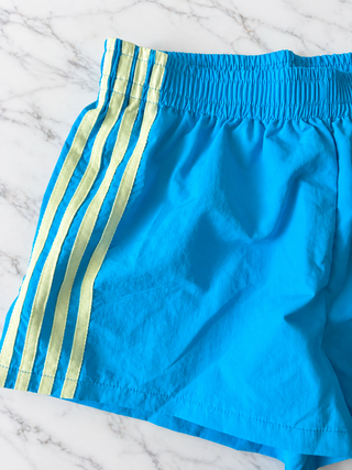 Retro Billy Track Shorts - Blue/Yellow