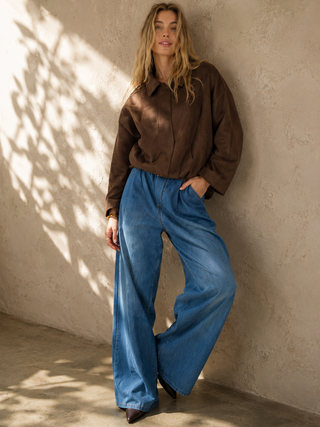 Mylee Chocolate Brown Jacket Jacket Here Come The Sun