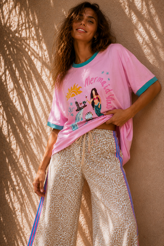 Pink Mermaid Tee - By Frankie Tops By Frankie