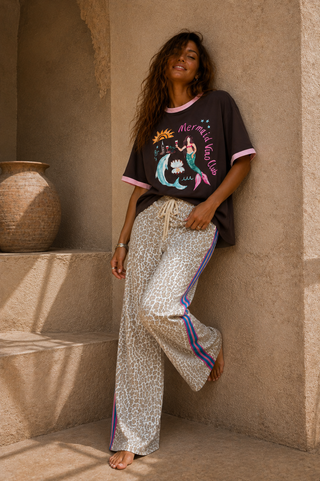 Brown Mermaid Tee - By Frankie Tops By Frankie