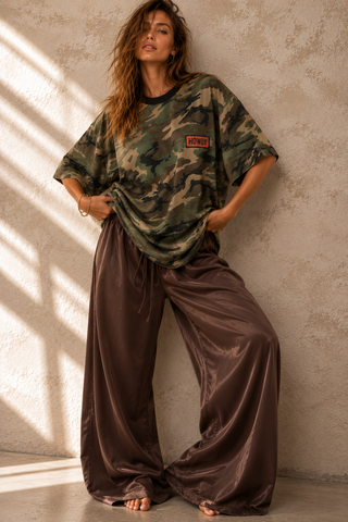 Chameleon Army Tee - By Frankie Tops By Frankie