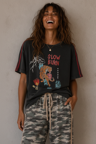 Crouching Tiger Tee - By Frankie