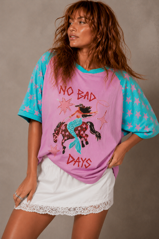 Only Good Times Tee - By Frankie Tops By Frankie