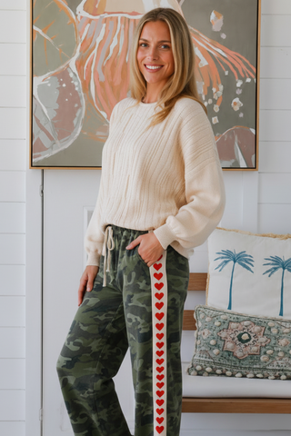 Francesca Jumper - Beige Tops Isabella Boho
