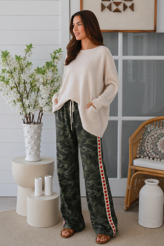 Elke Jumper - Beige Tops Isabella Boho