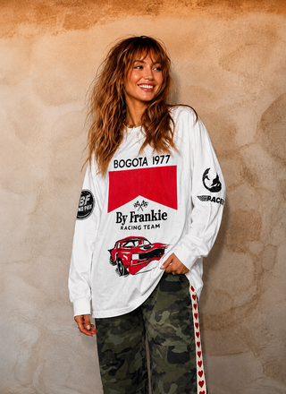 Race Team Long Sleeve Top - By Frankie TOPS By Frankie