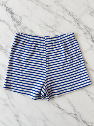 Blue/Grey Stripe Shirt Set - By Frankie Sets By Frankie