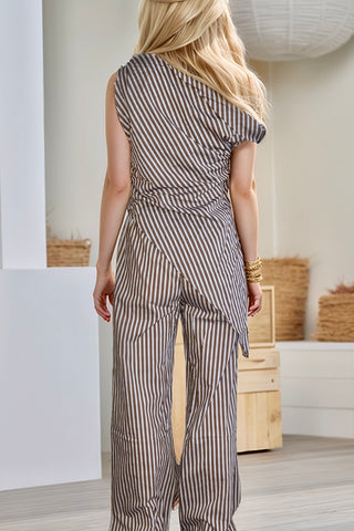 Cast Away Brown/Blue Set - By Frankie sets By Frankie