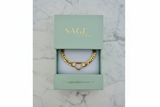 I Heart You Necklace - 18K Gold Plated Accessories Sage Collective