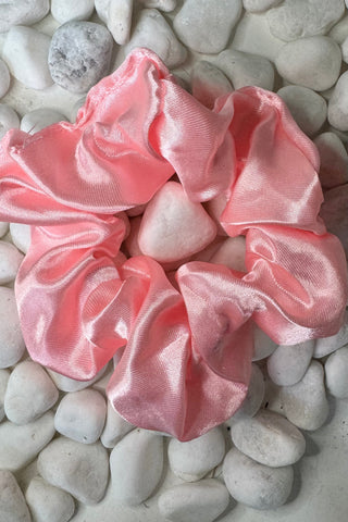 Bubblegum Pink Hair Scrunchie Accessories Sage Collective