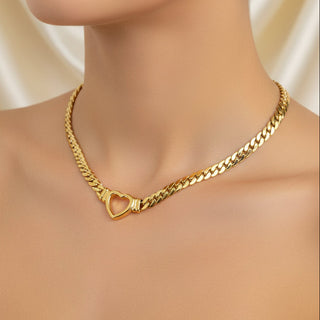 I Heart You Necklace - 18K Gold Plated Accessories Sage Collective