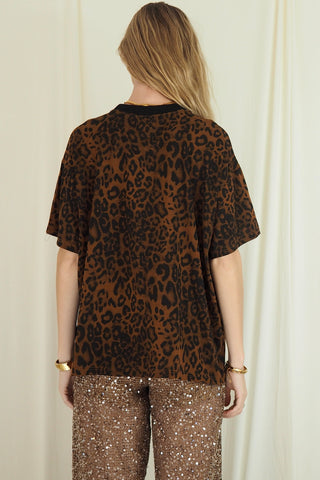 Leopard Tee - By Frankie Tops By Frankie