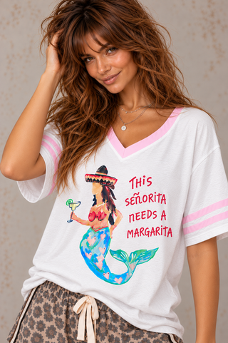 Mermaids & Mags Tee - By Frankie Tops By Frankie