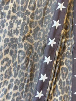 OG Denim Star Leopard Racer Pants  - By Frankie