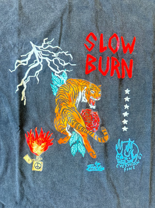 Crouching Tiger Tee - By Frankie