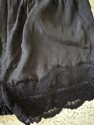 Mari Black Lace Shorts - By Frankie Shorts By Frankie