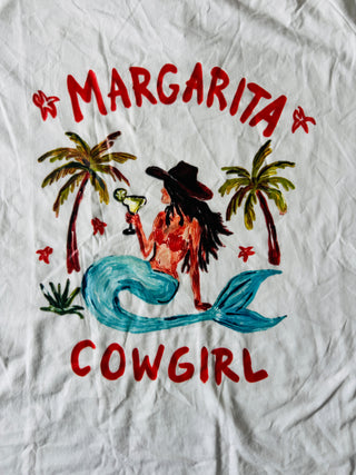 Sip'in Mermaids Tee - By Frankie
