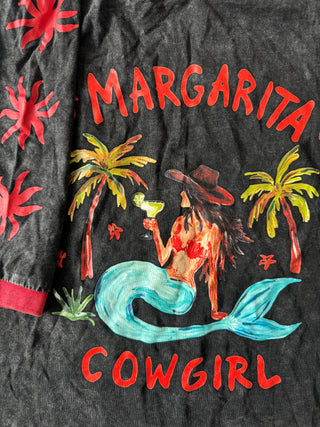 Sip'in Mermaid Tee  - By Frankie