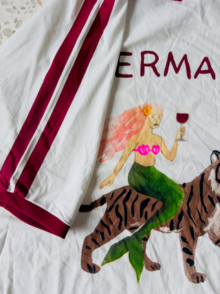 Mermaids Loves Tigers Tee - By Frankie Tops By Frankie