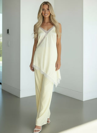 Gwen Lace Asymmetrical Mini Dress/Top - By Frankie skirts By Frankie