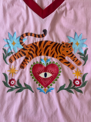 Sacred Hearts Tee - By Frankie Tops By Frankie