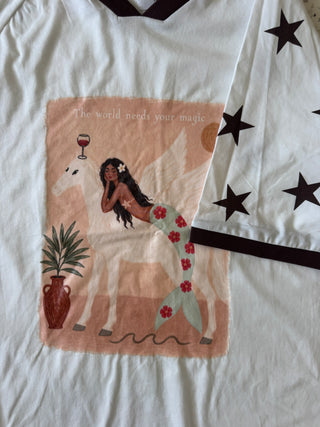 Mermaids Love Unicorns Tee - By Frankie Tops By Frankie