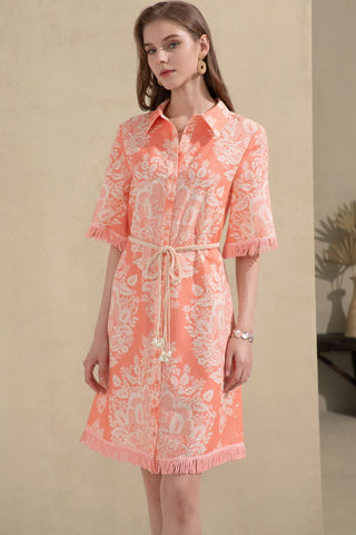 Bettina Mini Dress - Coral Dresses GDS   