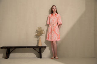 Bettina Mini Dress - Coral Dresses GDS   