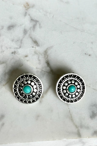 Maya Large Stud Earrings accessories Sage Collective   