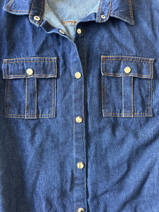 Solina Denim Mini Dress
