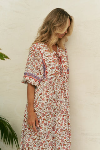 Trina Maxi Dress - KhakiLove letters Penny Dresses Jaase