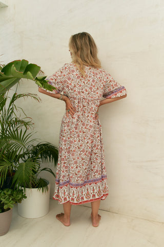 Trina Maxi Dress - KhakiLove letters Penny Dresses Jaase