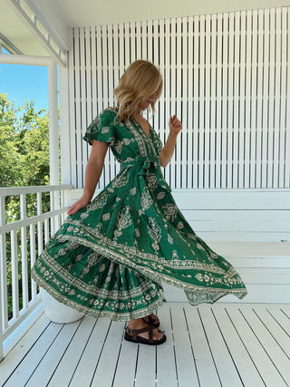 Chelsea Maxi - Green Dresses Jaase   