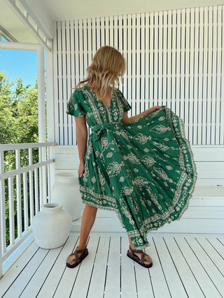 Chelsea Maxi - Green Dresses Jaase   