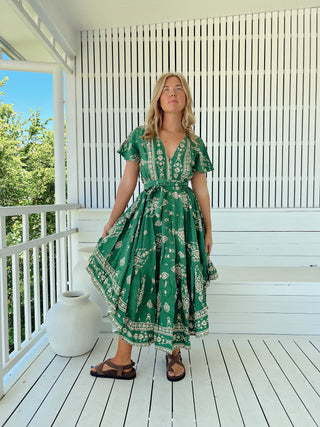 Chelsea Maxi - Green Dresses Jaase   