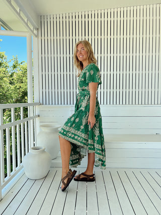 Chelsea Maxi - Green Dresses Jaase   