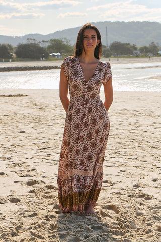 Kye Maxi Dress - Earth DRESSES Jaase   