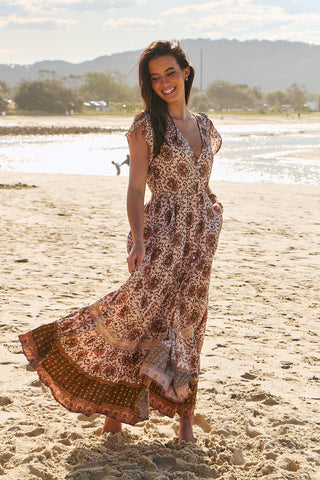 Kye Maxi Dress - Earth DRESSES Jaase   